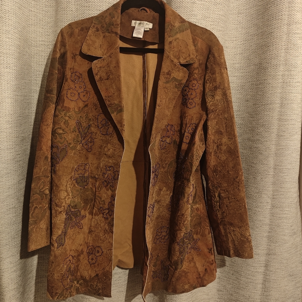Vintage Coldwater Creek‎ Leather Duster